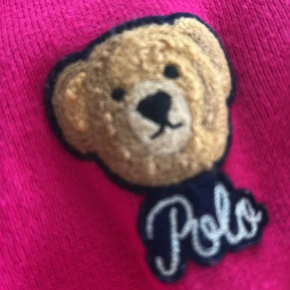 Polo Ralph Lauren Girl Kids Reversible jacket Teddy Bear - Picture 9 of 9